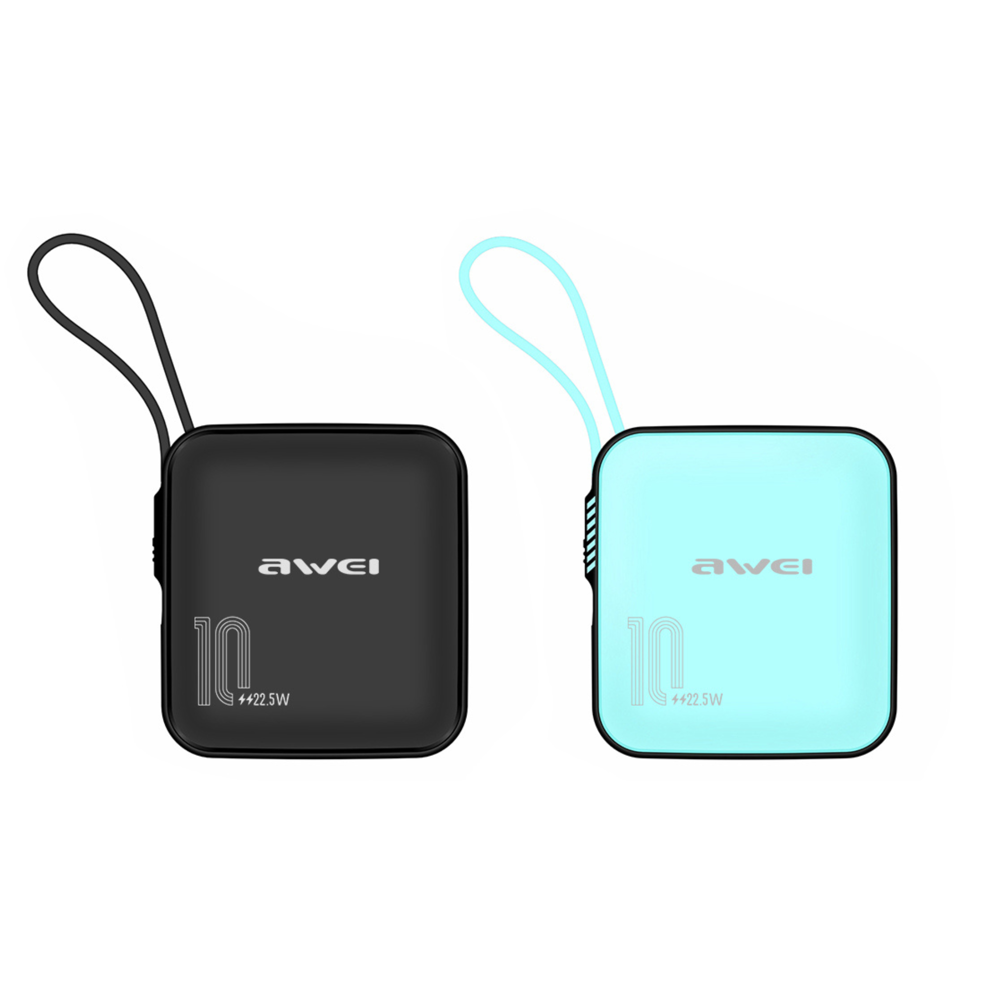 Awei compact fast charging power bank 22.5W portable charger Pakistan